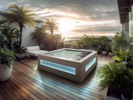 Гидромассажный бассейн Spa Natural Paolo Ferralli The Solid