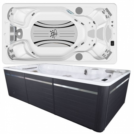 Спа бассейн с противотоком Hydropool AquaTrainer 14 AX