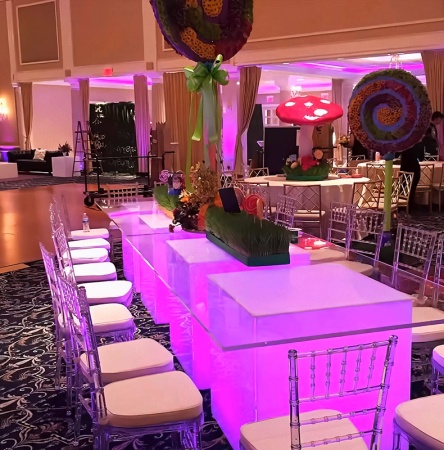 Светильник Куб 25 питание от сети 220В, RGB