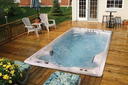 Плавательный спа-бассейн Jacuzzi SwimLife 17ft Swim Fit Плавательный спа-бассейн Jacuzzi SwimLife 17ft Swim Fit