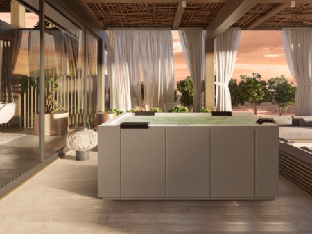 Гидромассажный бассейн Spa Natural Paolo Ferralli Invisibile